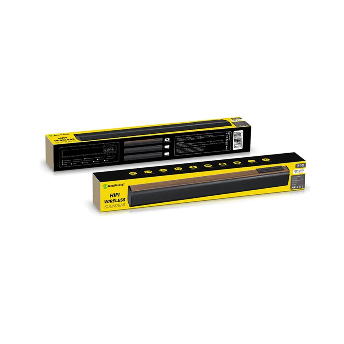 Barra de Sonido Hi-Fi 5W Inalámbrica – Audio Envolvente para Hogar