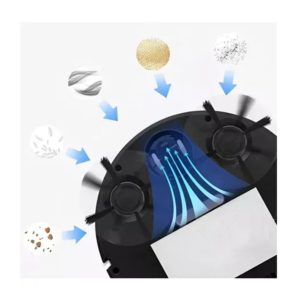 Aspiradora Robot Barredora Automática Inteligente 3 En 1