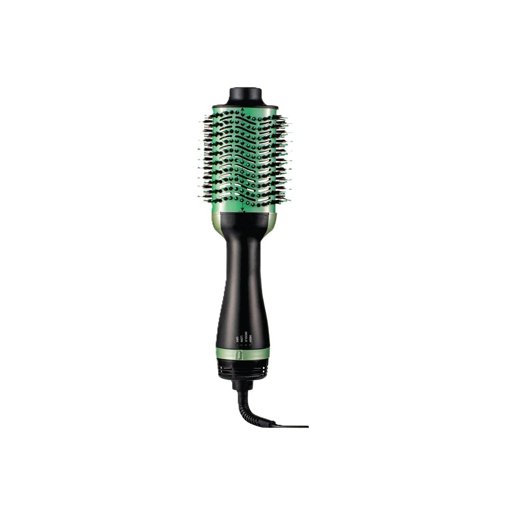 Combo Cepillo Secador Para Cabello Con Pinza Rizadora