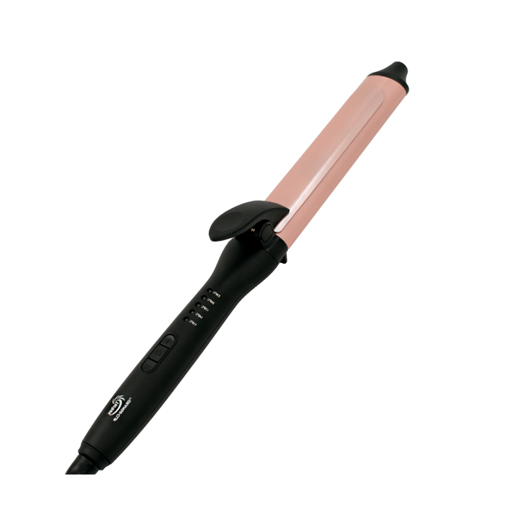 Pinza Rizadora Para Cabello Original Turbox Orange