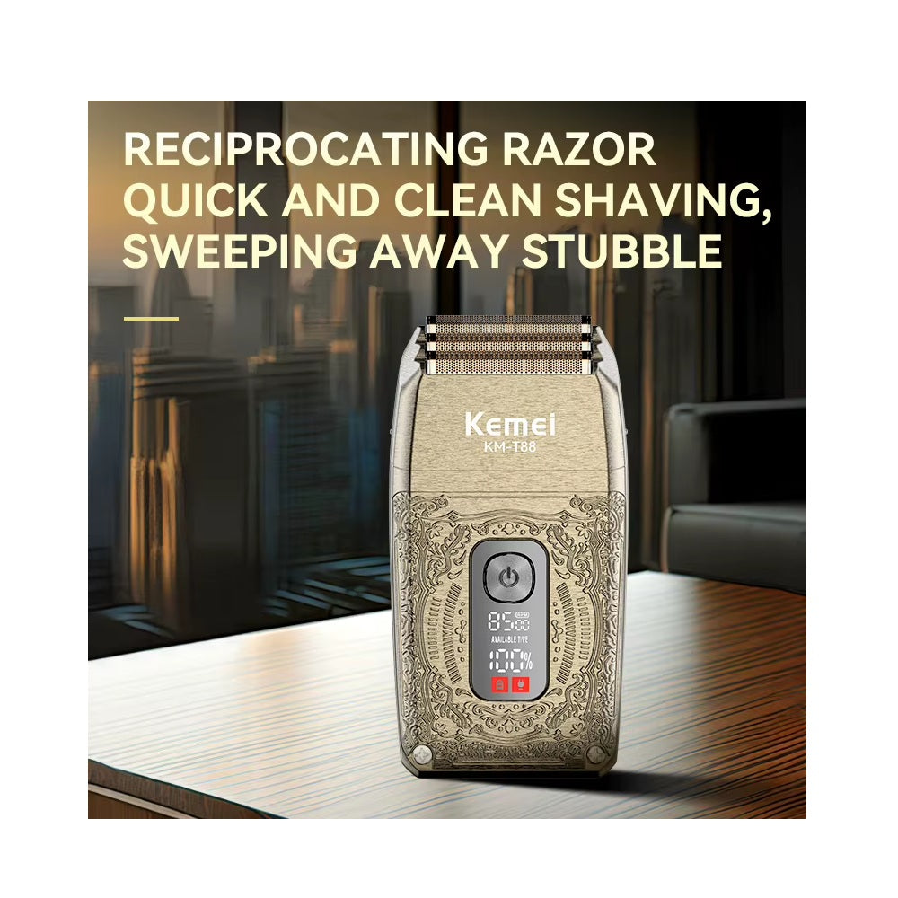 Afeitadora Eléctrica Recargable Kemei KM-T88