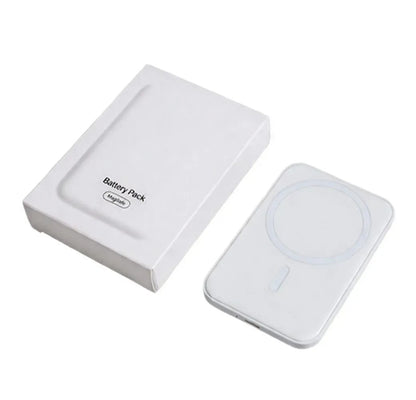 Batería Externa Magnética Wireless Power Bank 5000 mAh MagSafe