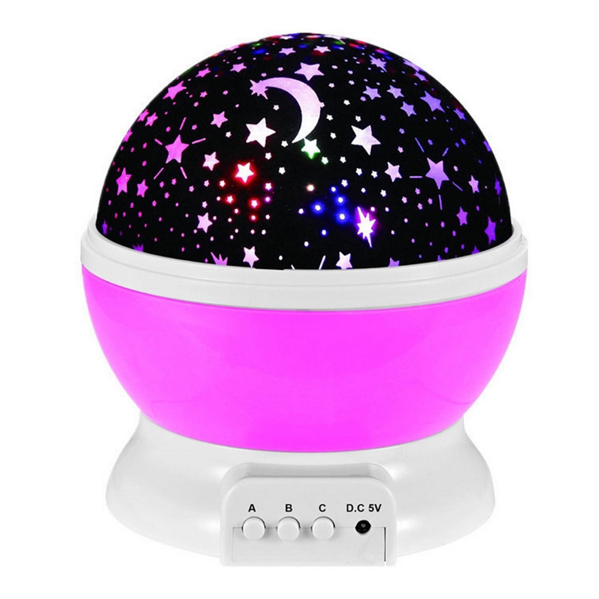 Lampara Rotativa Para Niños Proyector De Estrellas Night Light