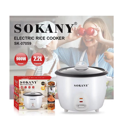 Olla Arrocera Eléctrica Sokany 1.8L 700w De Potencia