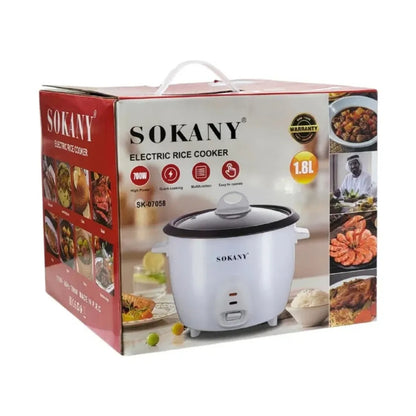 Olla Arrocera Eléctrica Sokany 1.8L 700w De Potencia