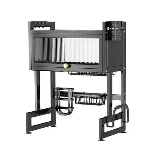 Escurridor De Platos Con Gabinete Y Puerta Abatible