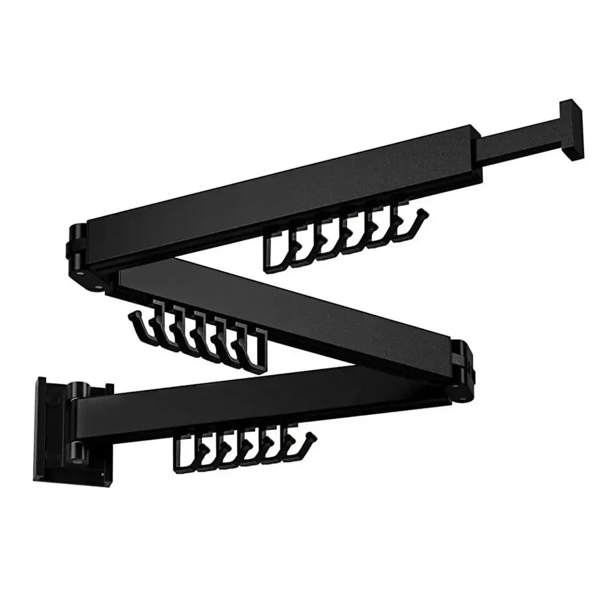 Colgador De Ropa Abatible Y Plegable De Pared Tendedero De Ropa