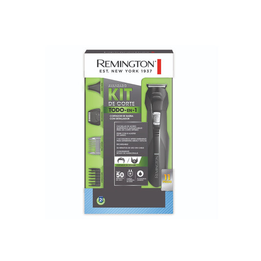 Kit Recortadora Remington Barba & Bigote – Recargable, Precisión Profesional
