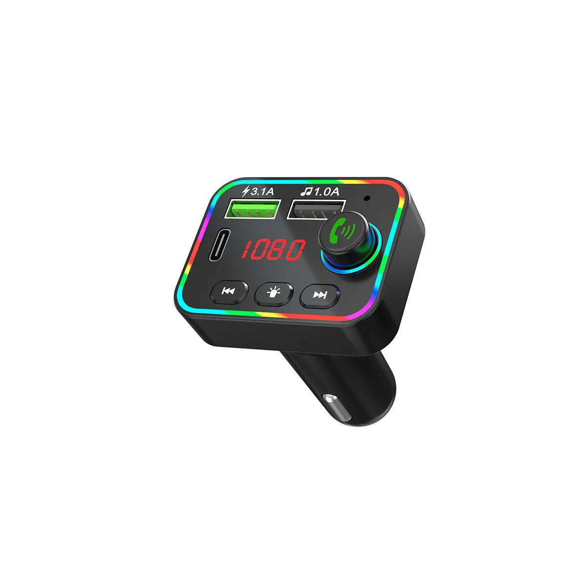 Bluetooth Para Carros Adaptador Transmisor