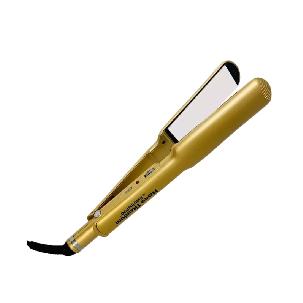 Plancha Para Cabello Original Baby LissPRO Dry Titanium Dorada