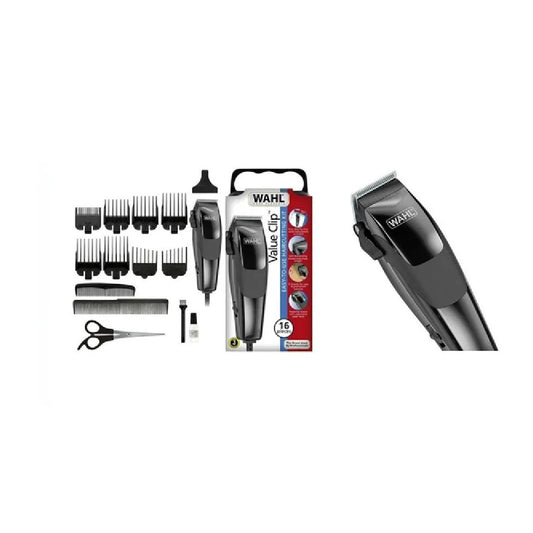 Maquina Peluquera Profesional WAHL Value Clip 16 Piezas