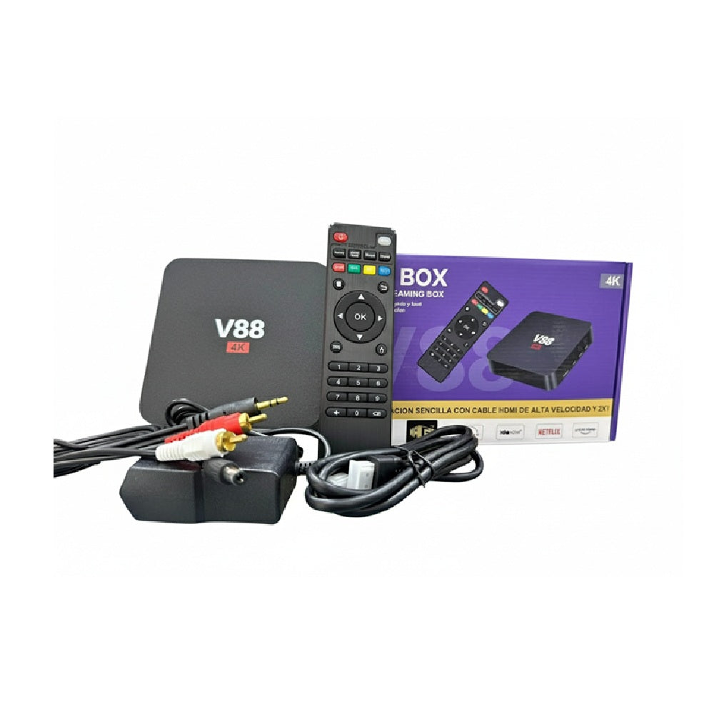 Tv Box 4K Streaming Box 4 GB Ram x 32 GB