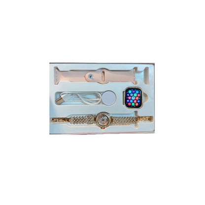 Combo Reloj Inteligente Para Mujer Smartwatch Mini ZW10