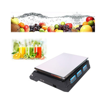 Pesa De Alimentos Con Indicador De Precios 88.2 LBS Con Pantalla LCD