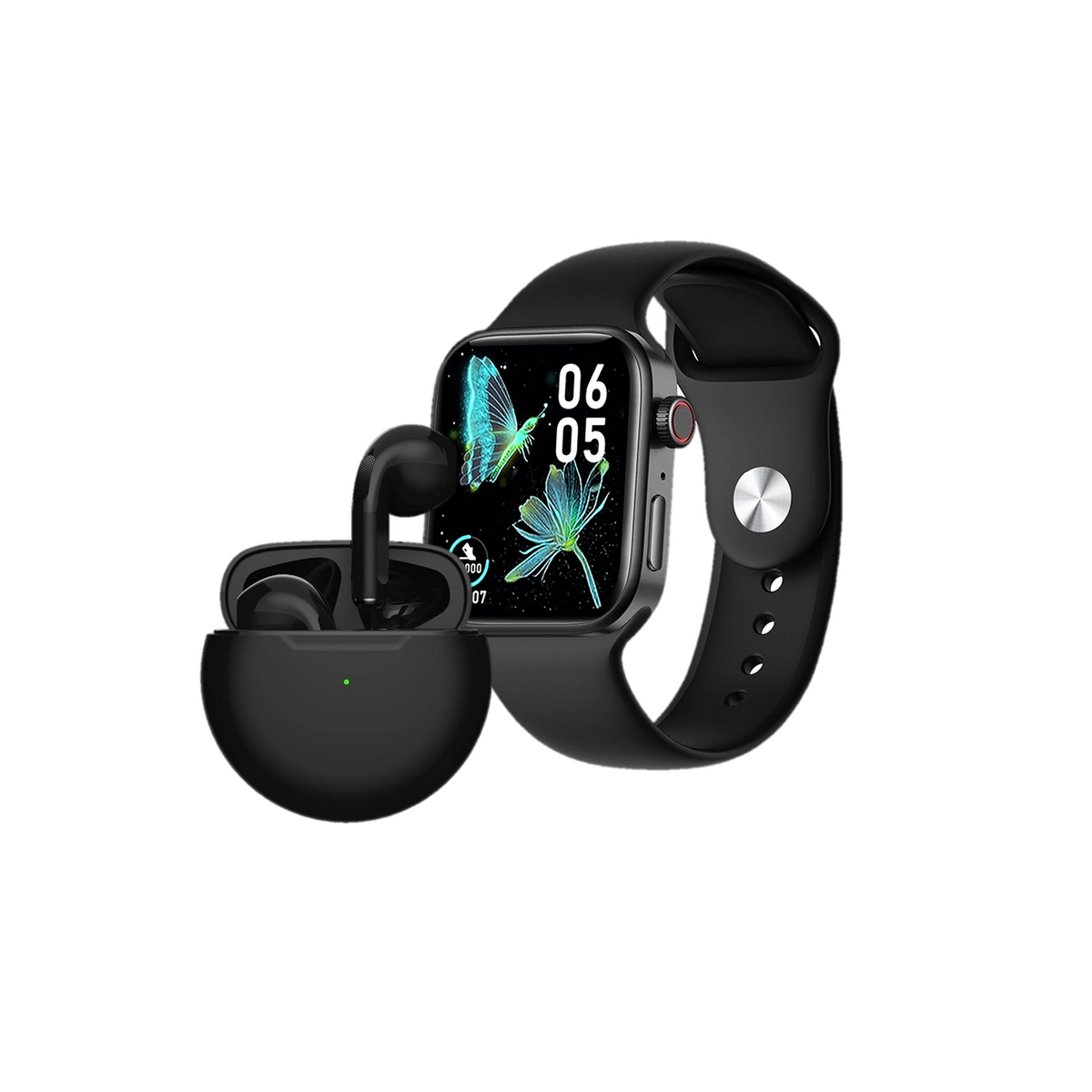 Combo Reloj Inteligente Smartwatch Con Audifonos